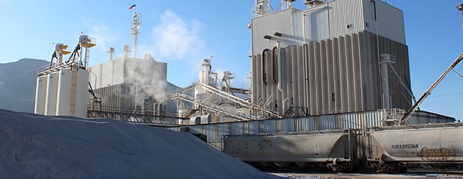 the Hess Pumice plants and shippping facilities