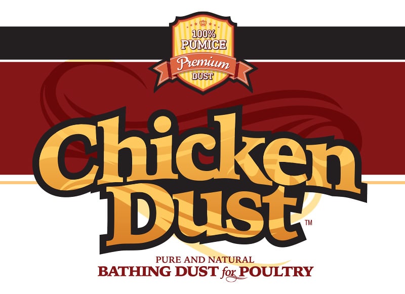 chickendust logo stacked