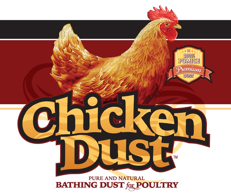 chickendust logo stacked